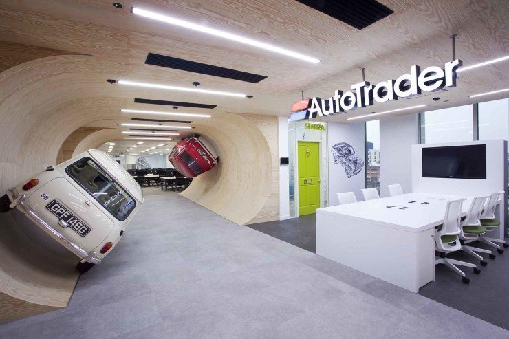 A Look Inside Autotrader’s Cool London Office - Officelovin