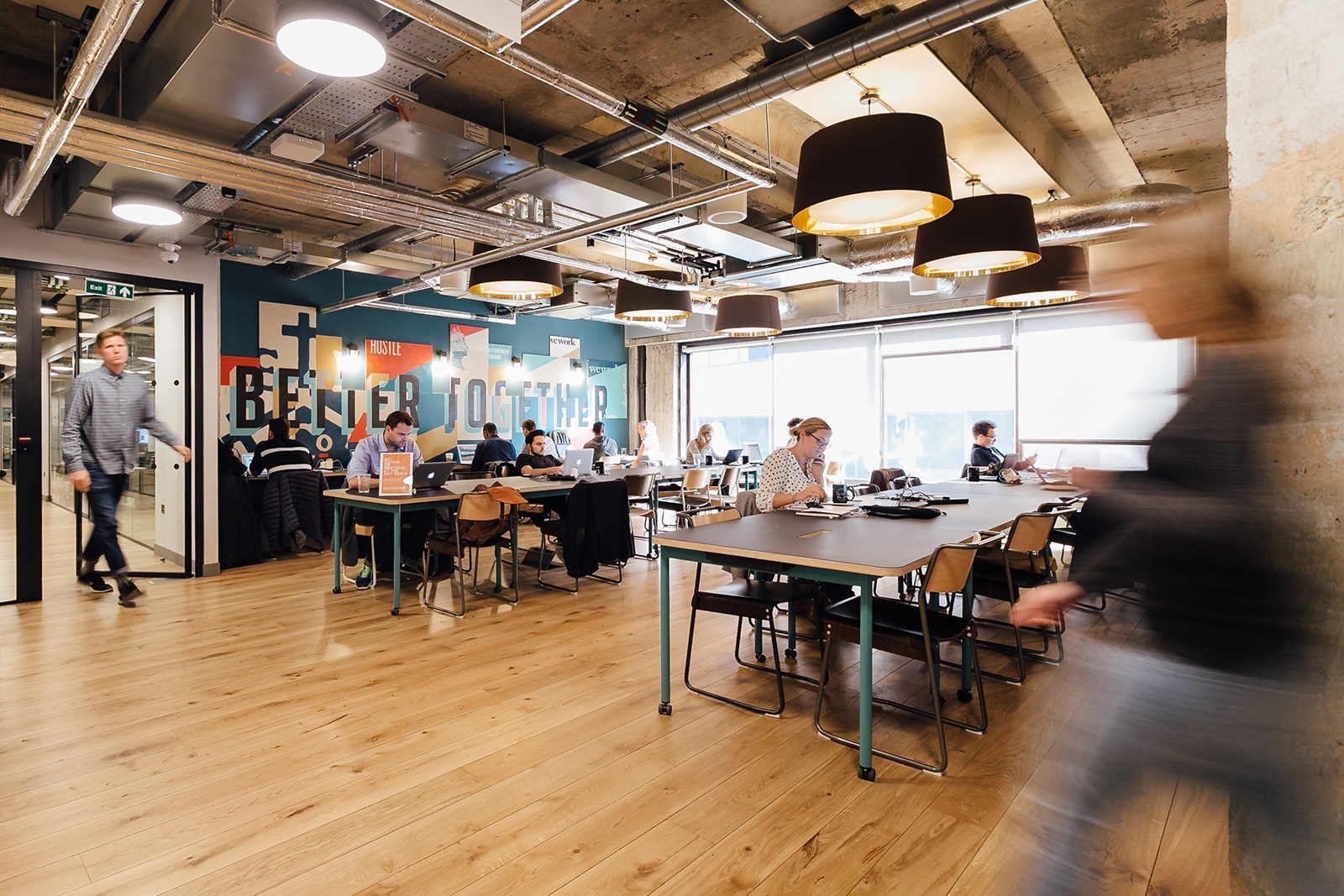 Inside WeWork’s Trendy Coworking Space in Devonshire Square - Officelovin'