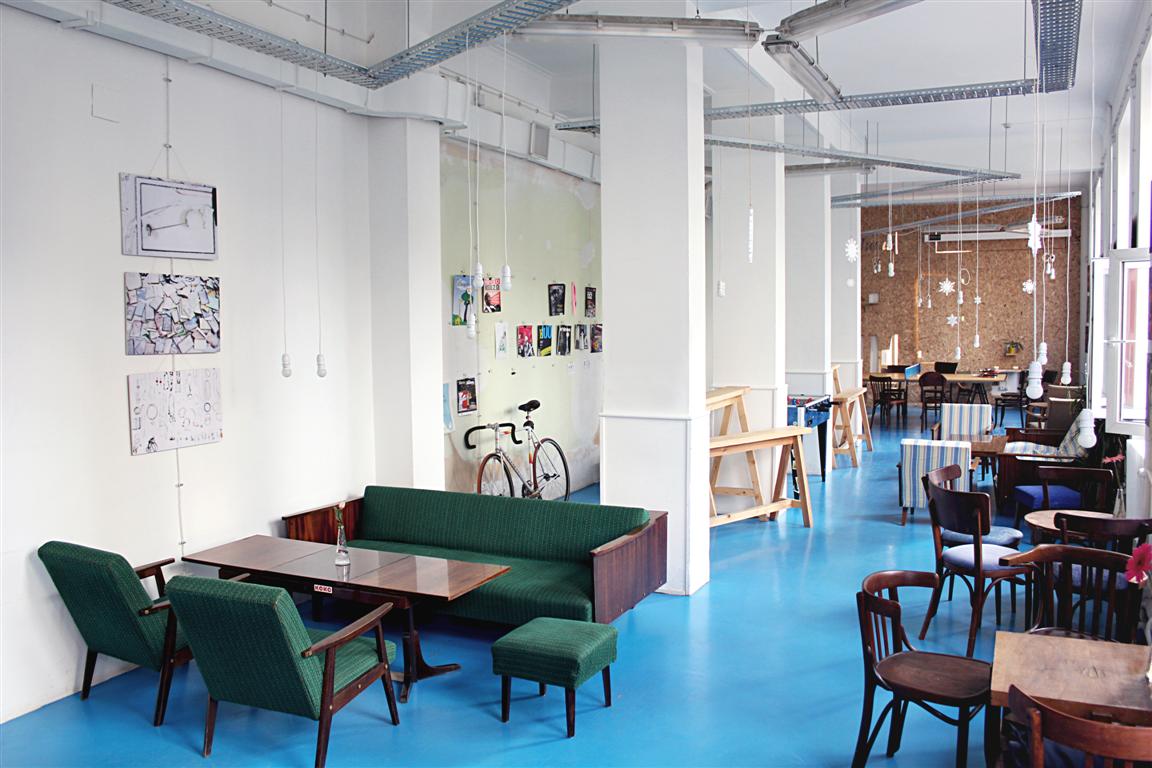 Betahaus, a popular startup coworking space in Sofia