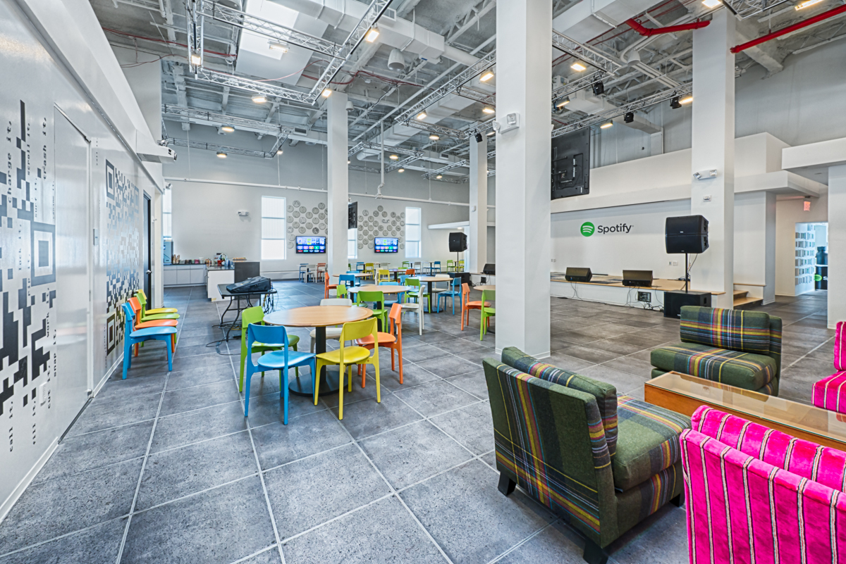 The Wonderfully Designed Offices of Spotify in New York City