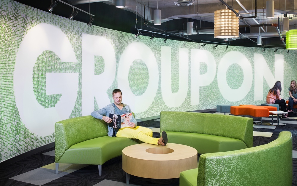 Groupon's Chicago Headquarters by Box Studios - Officelovin'