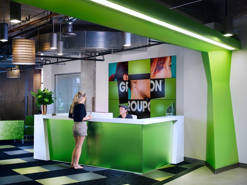 Groupon's Chicago Headquarters by Box Studios - Officelovin'