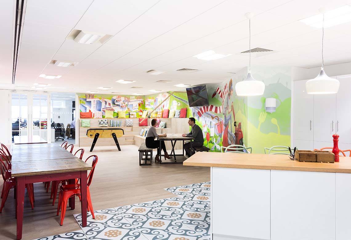 Take a Look at Just Eat’s Playful Borehamwood Headquarters