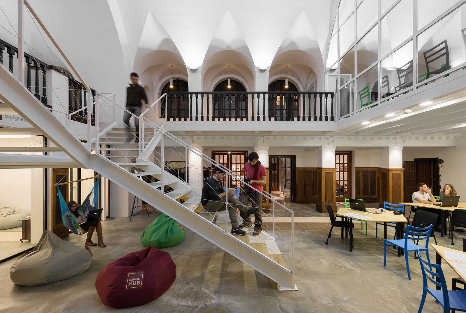 A Look Inside Impact Hub’s Belgrade Coworking Space