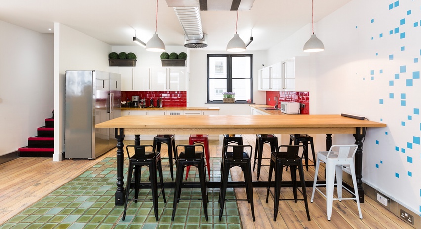 A Tour of OpenTable's New Beautiful London Office - Officelovin