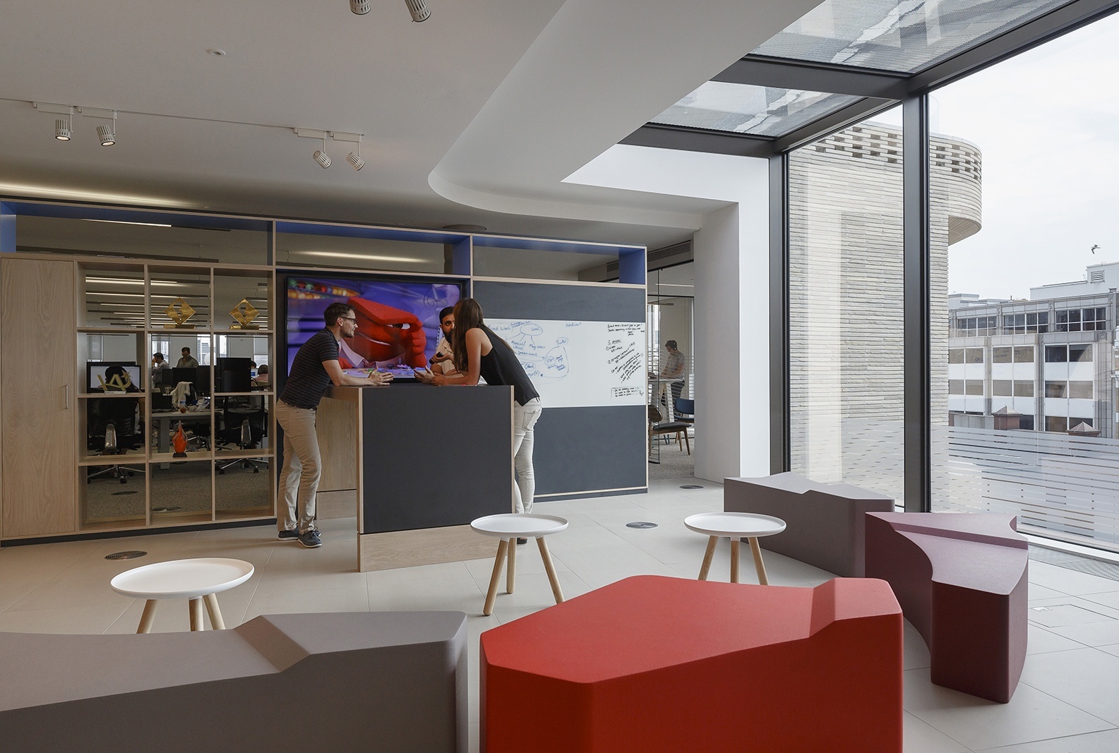 Inside Starcom MediaVest Group’s Elegant London Office