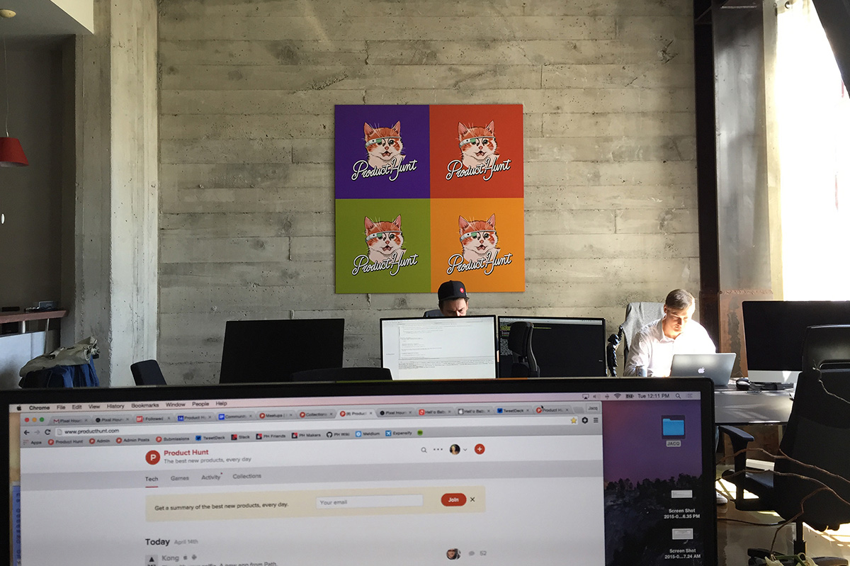 An Exclusive Tour of Product Hunt’s Cool San Francisco Office