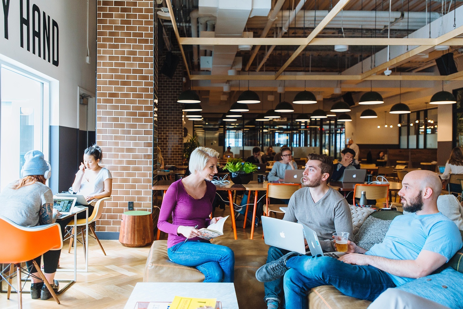 A Look Inside WeWork’s Williamsburg Coworking Space - Officelovin'