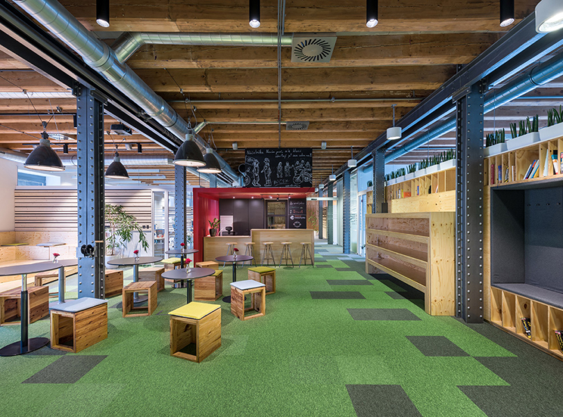 Understrege Pasture Lav Inside Sonos' New Super Cool Boston Office - Officelovin'