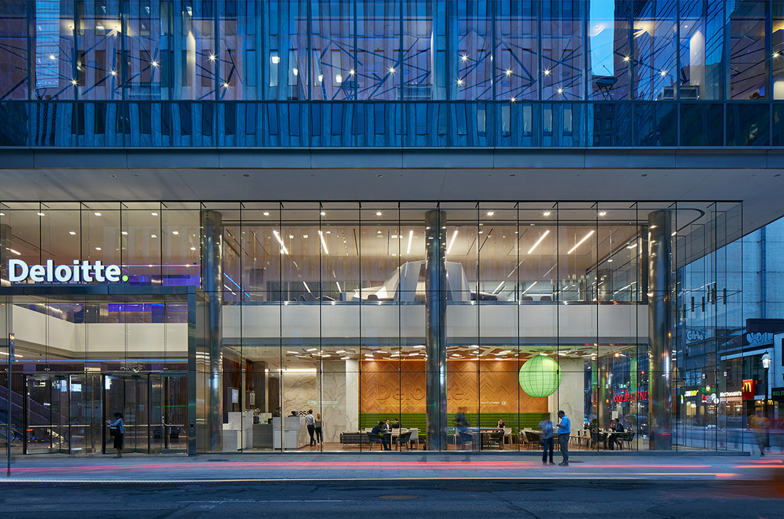 A Tour of Deloitte’s New Sleek Toronto Office