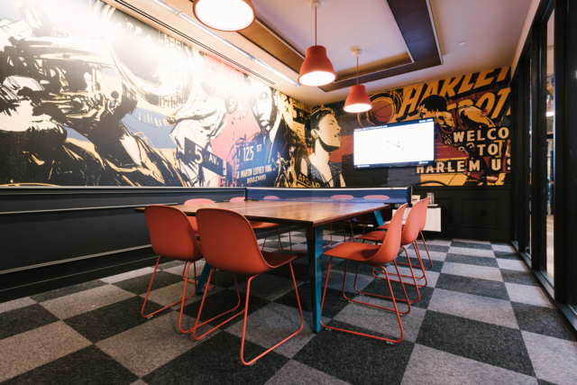 An Inside Look at WeWork’s Coworking Space in Harlem
