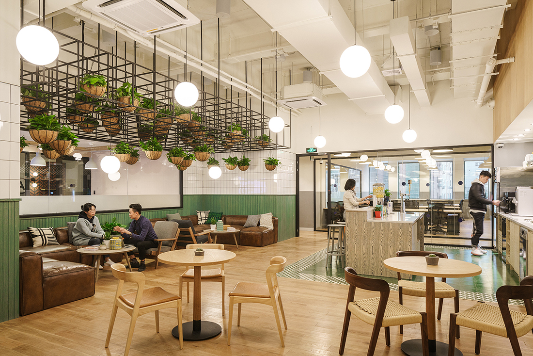 A Tour of WeWork – Yan’An Dong Lu