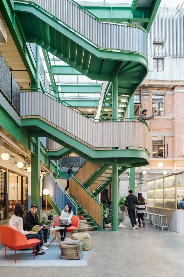 Inside WeWork’s New Coworking Space in Shanghai