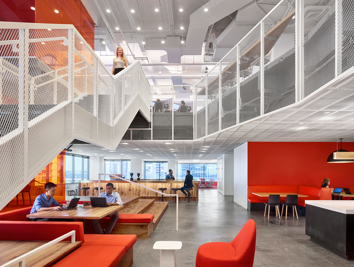 Gerson Lehrman Group / design by Clive Wilkinson Architects GLG