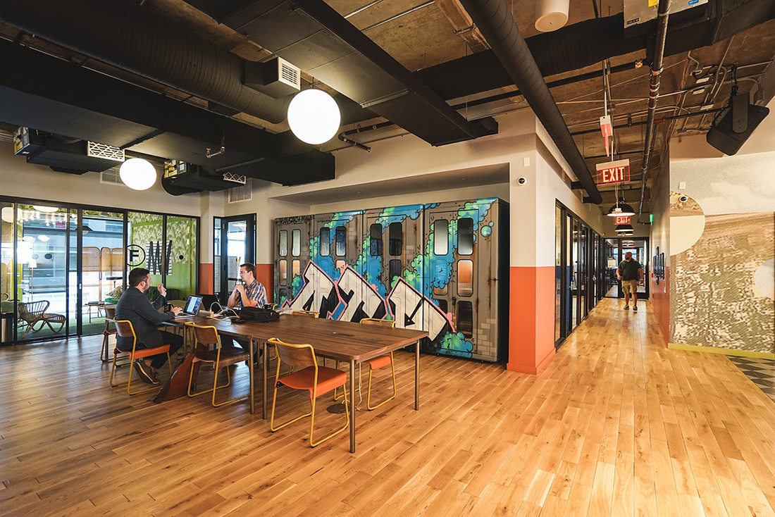 An Inside Look at WeWork’s Coworking Space in Austin