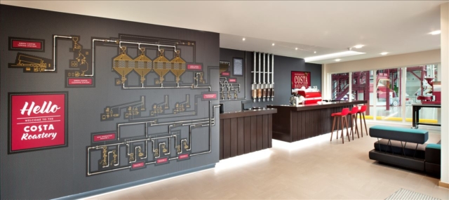 Inside Costa Coffee’s New Basildon Office