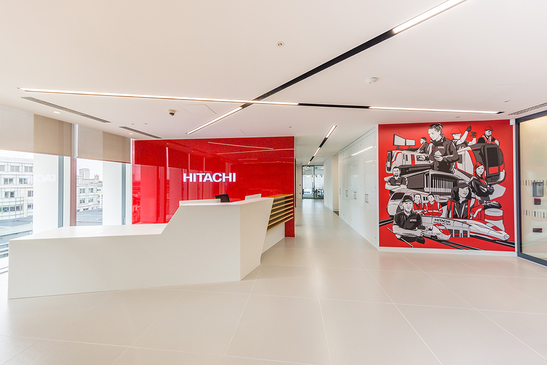 Inside Hitachi Rail Europe’s Modern London Office