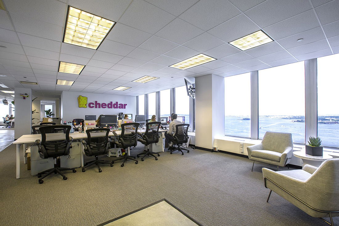 A Peek Inside Cheddar’s New NYC Office