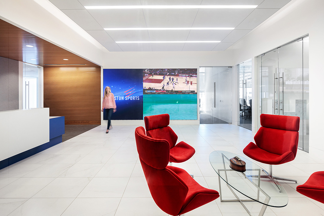 Inside the New Offices of Harris County Houston Sports Authority