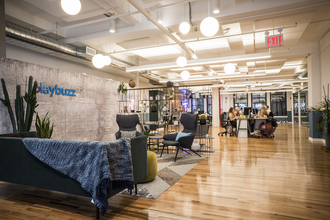 A Peek Inside Playbuzz’s New NYC Office