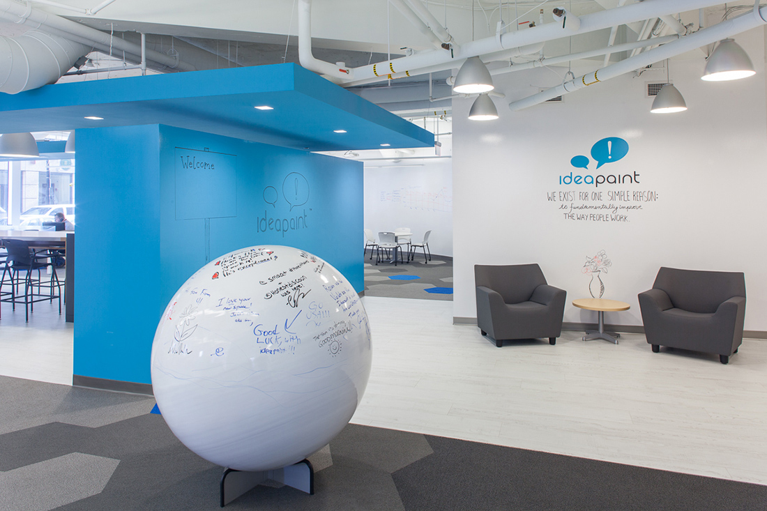 An Inside Look at IdeaPaint’s Boston Office