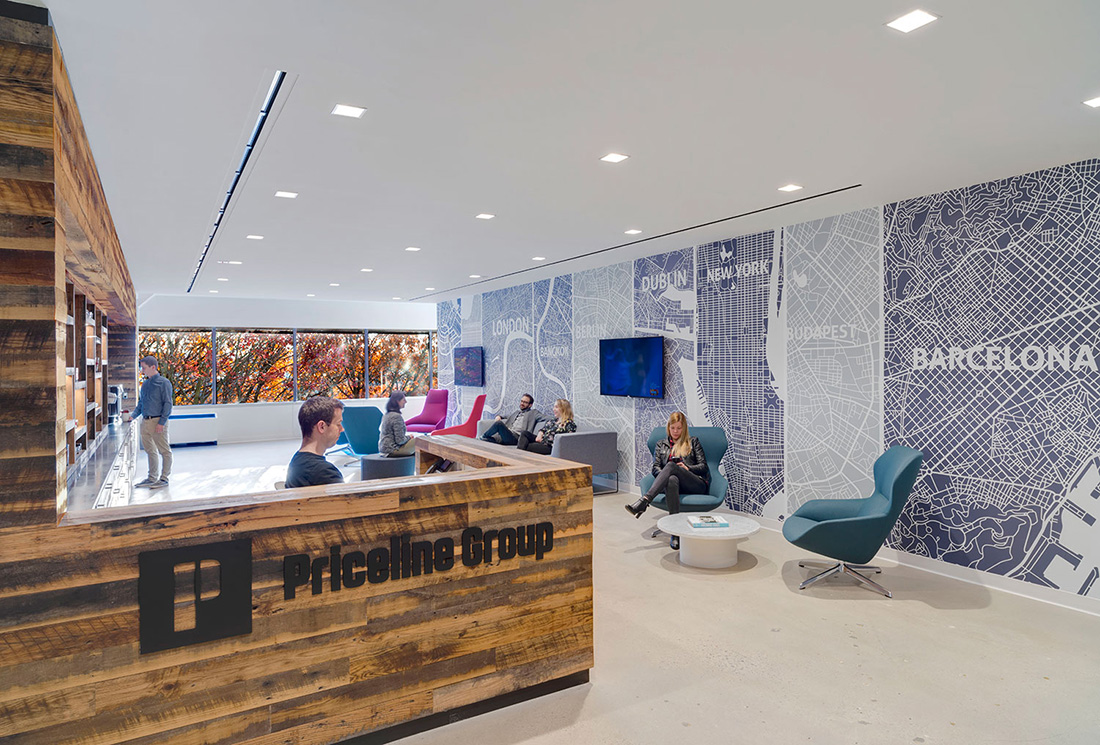 A Tour of Priceline Group’s Sleek Norwalk Office