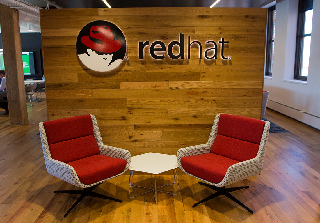 a peek inside red hat s new boston office officelovin red office