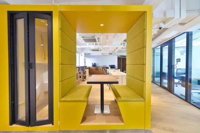 Inside naked Hub’s Coworking Space – New Street