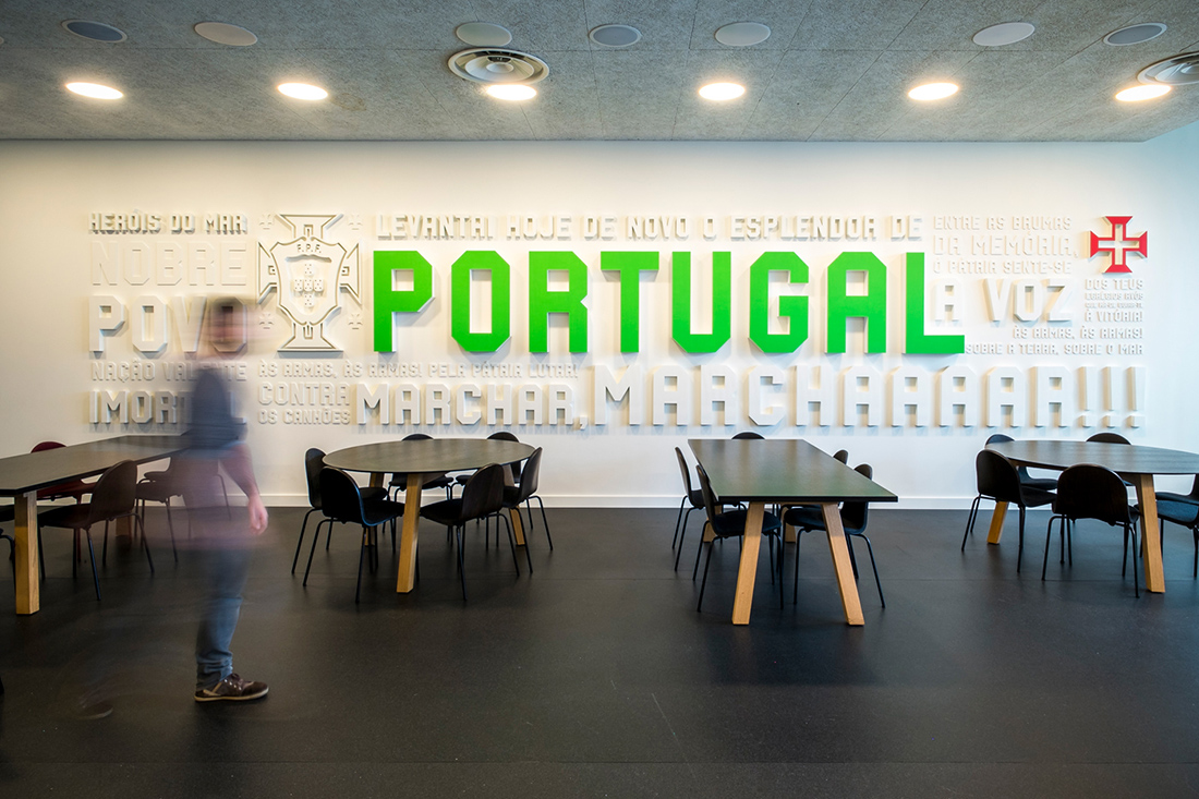 Inside Portuguese Football Federation’s Sleek Lisbon Headquarters