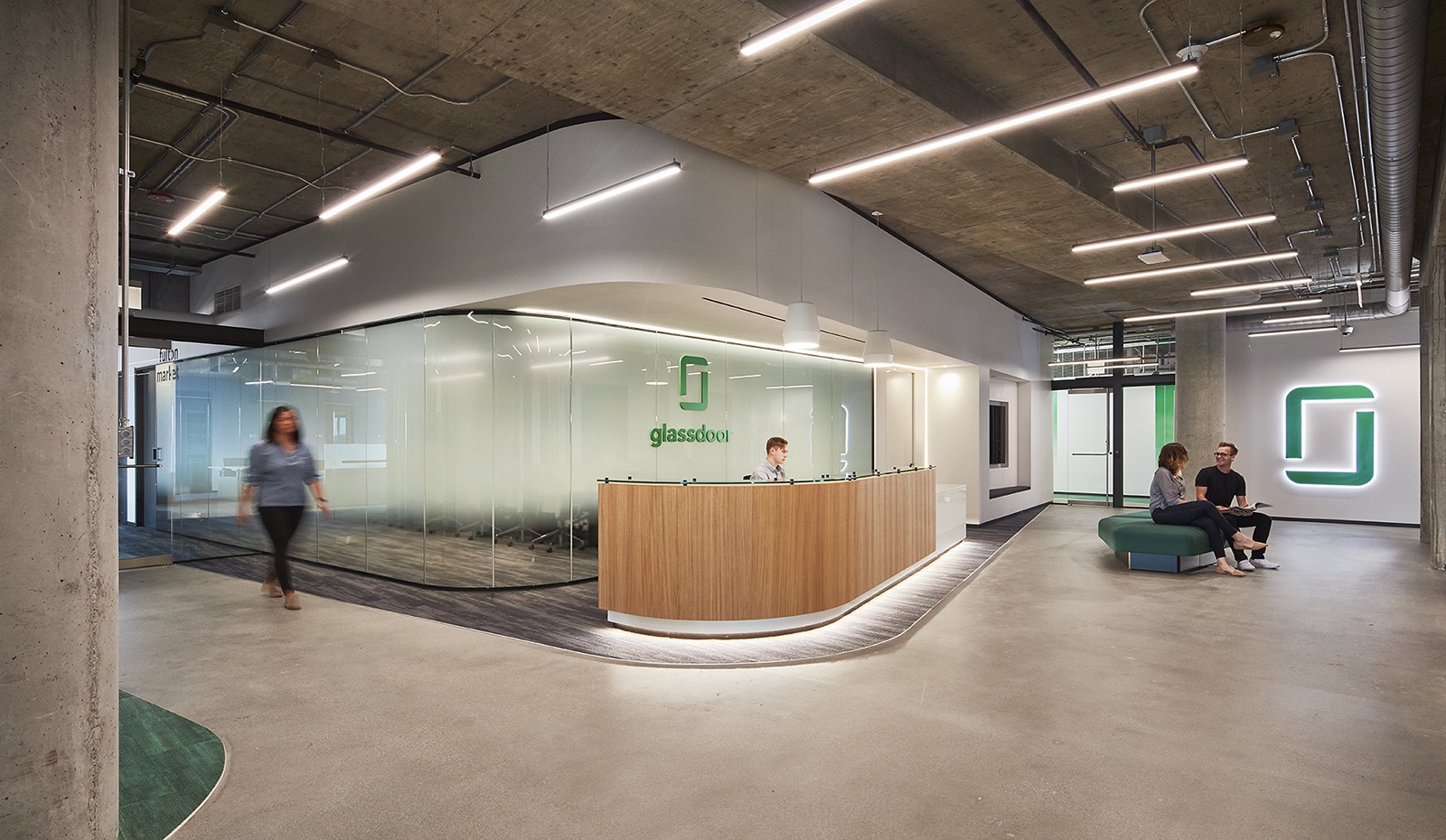 A Tour of Glassdoor’s Sleek New Chicago Office Officelovin'