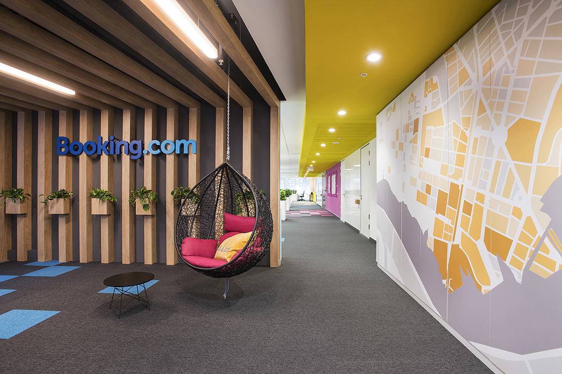 Inside Booking.com’s Sleek Budapest Office