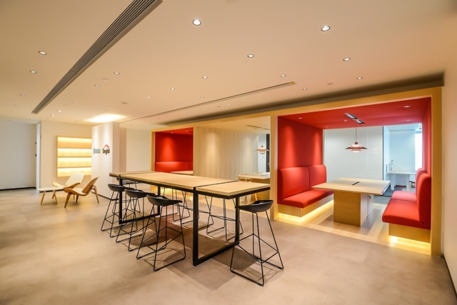 A Peek Inside Singtel’s Sleek Hong Kong Office