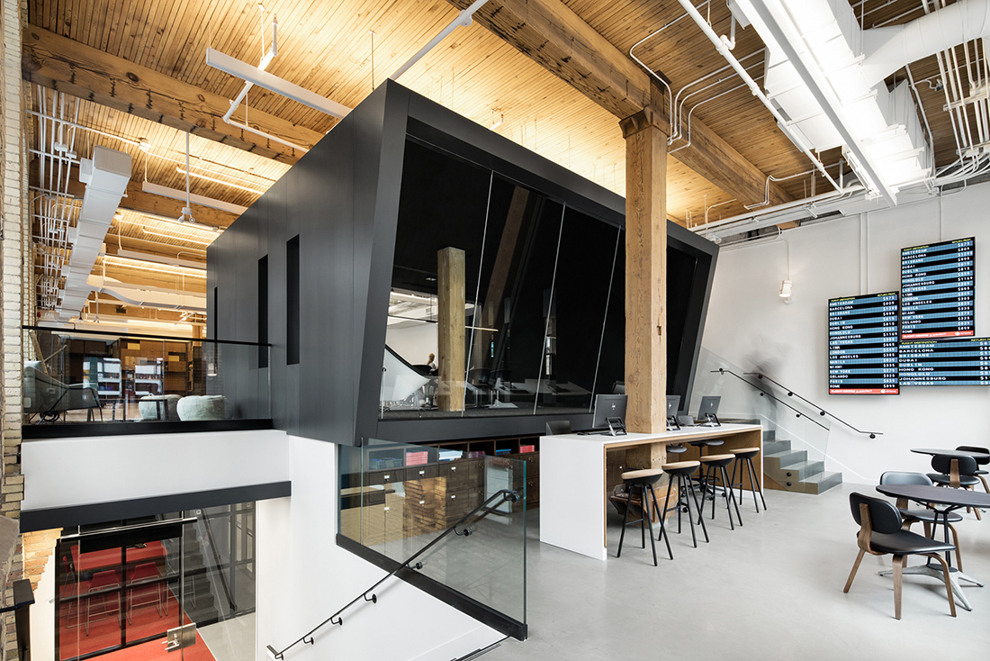 A Tour of Flight Centre’s Super Cool Toronto Office