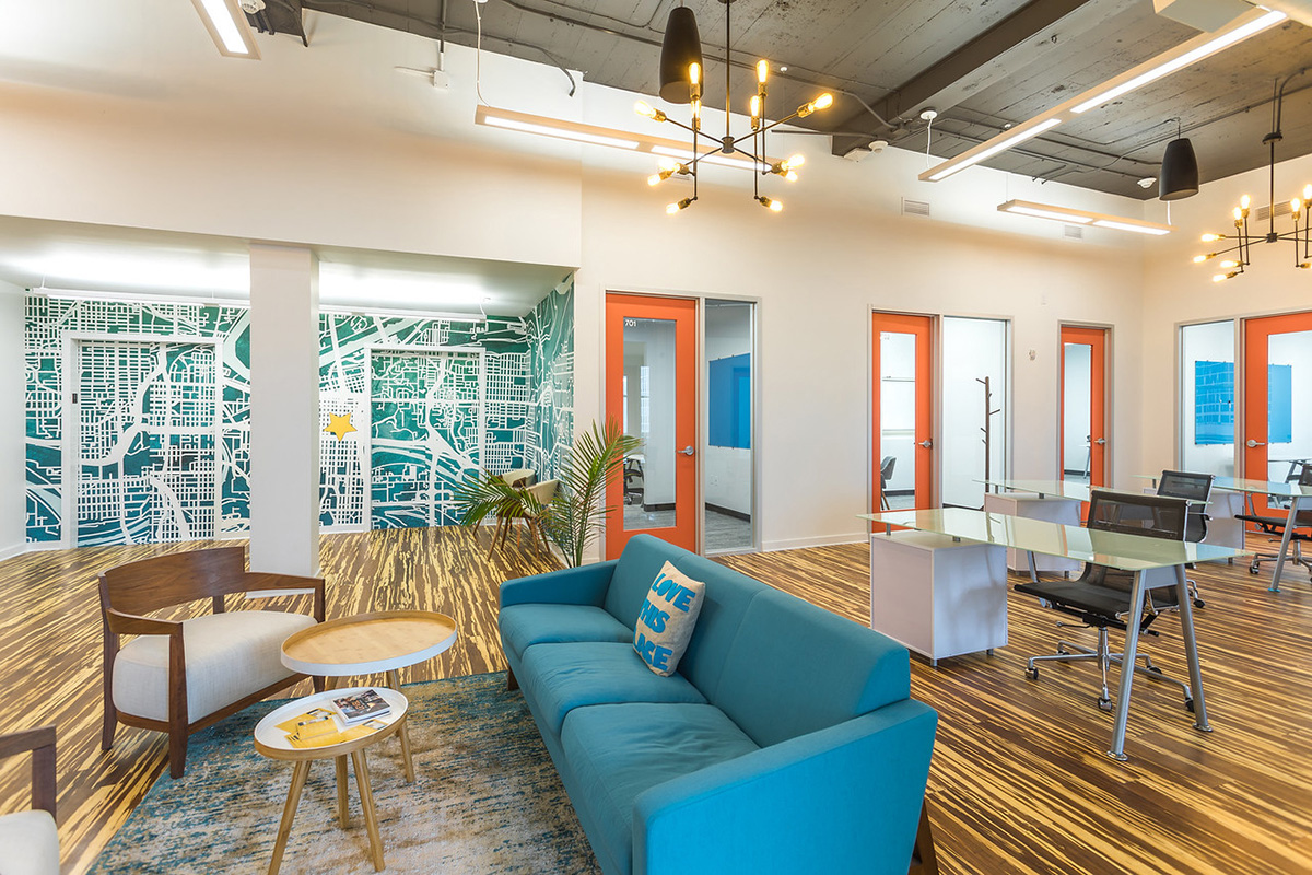 Inside Level Office’s Kansas City Coworking Space