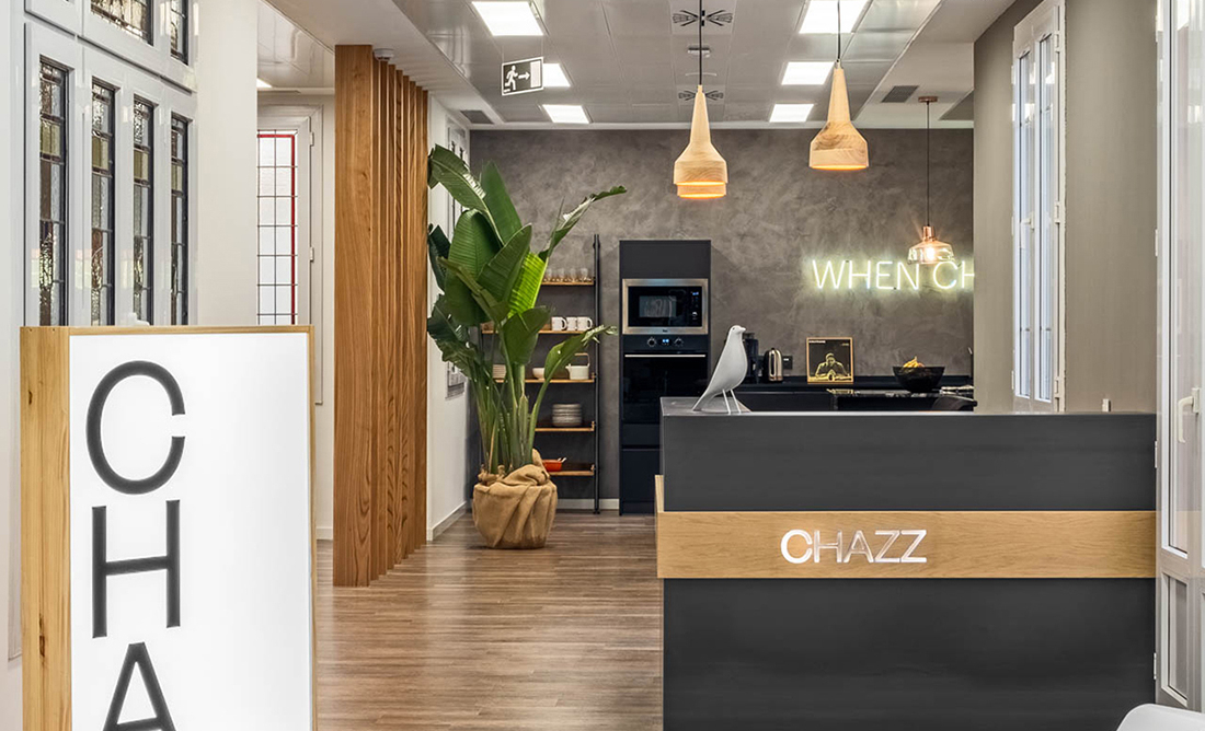 A Tour of Chazz’s Cool New Madrid Office