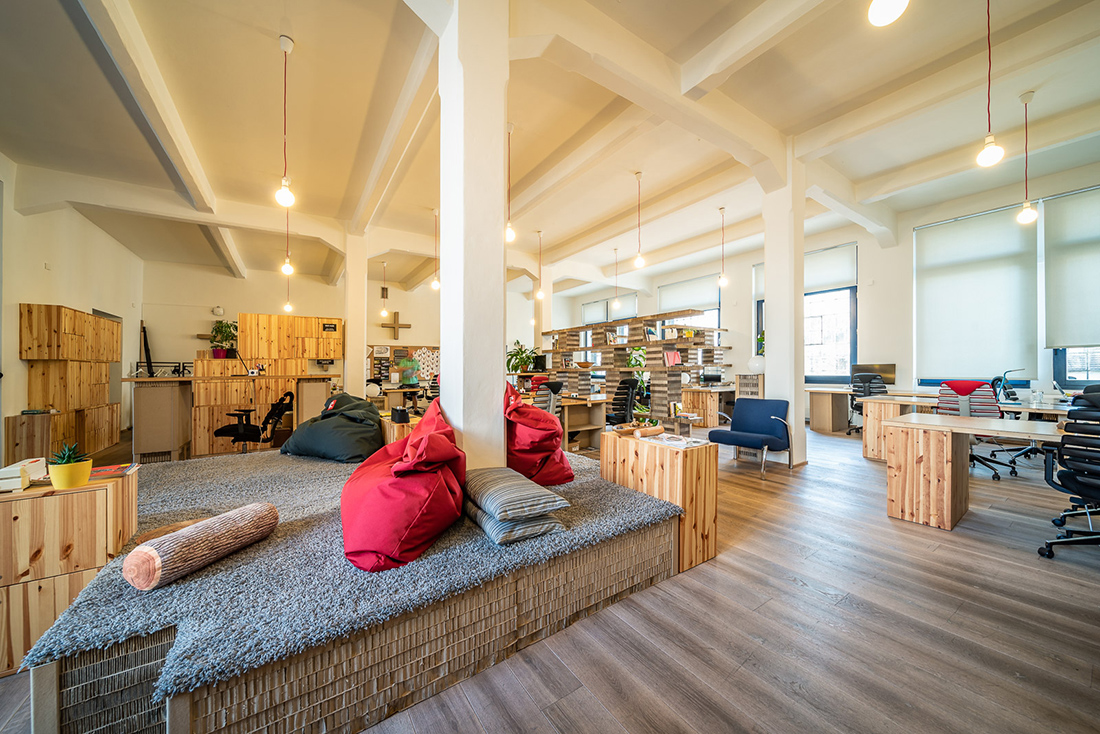 Another Look Inside Paper Hub’s Prague Coworking Space