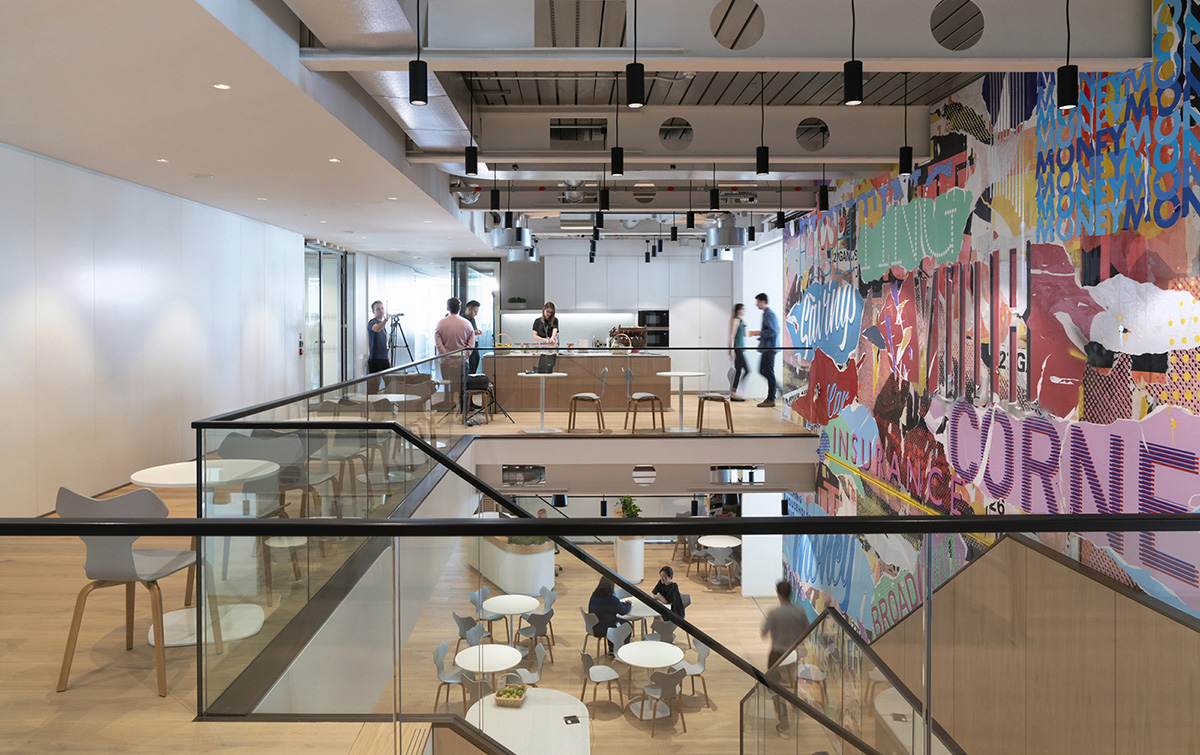 Behind The Scenes of MoneySuperMarket’s New London Office