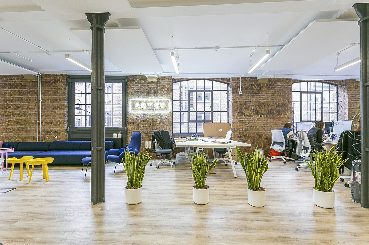 A Look Inside Artsy’s Open-Plan London Office