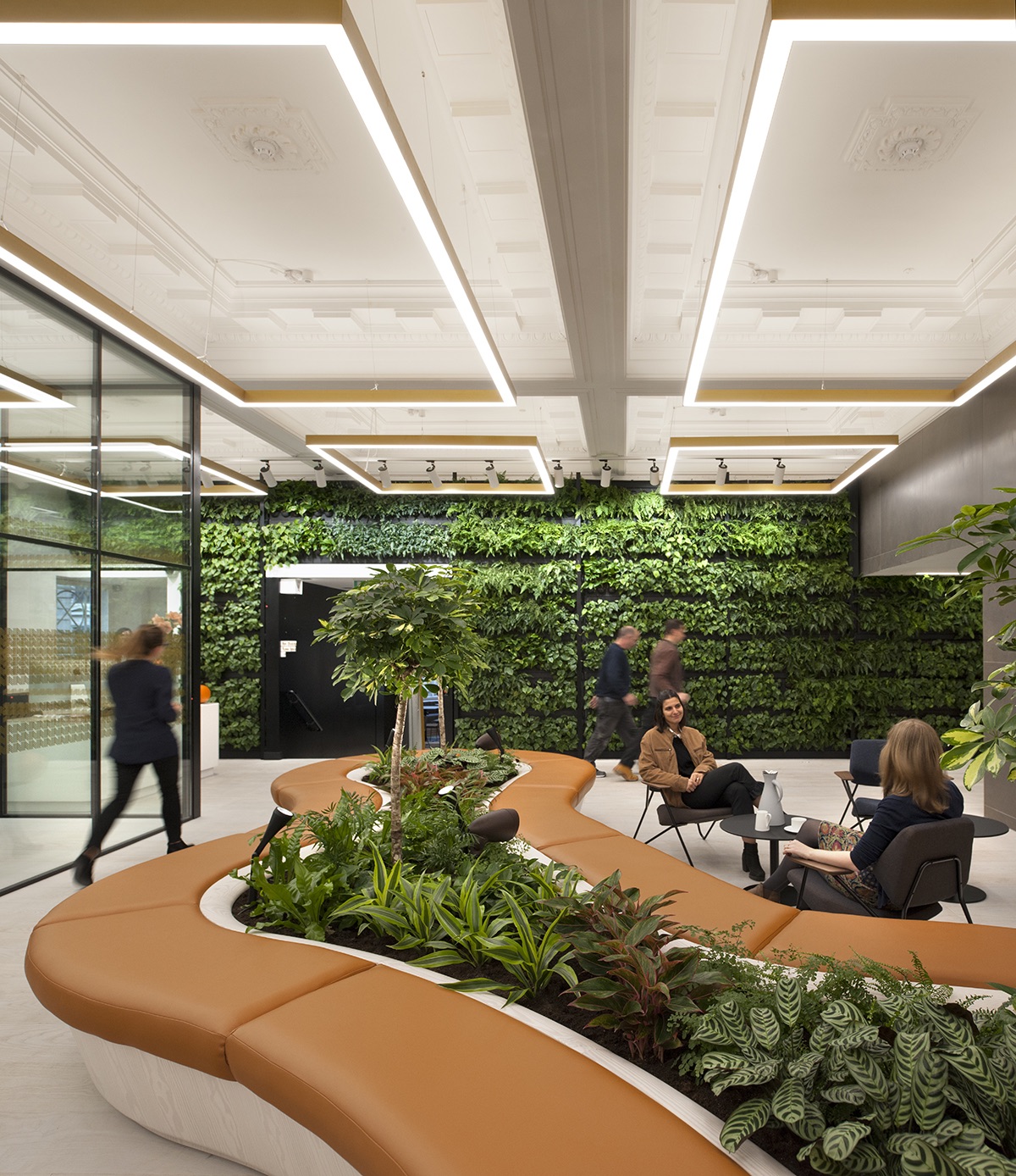 A Tour of One Heddon Street’s London Coworking Space | Green office ...