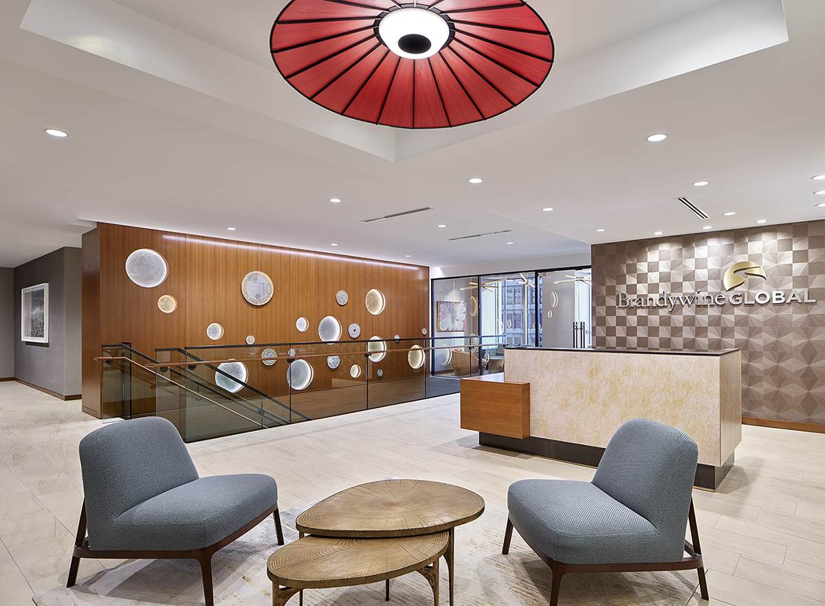 Inside Brandywine Global Investment Management’s Elegant Philadelphia Office