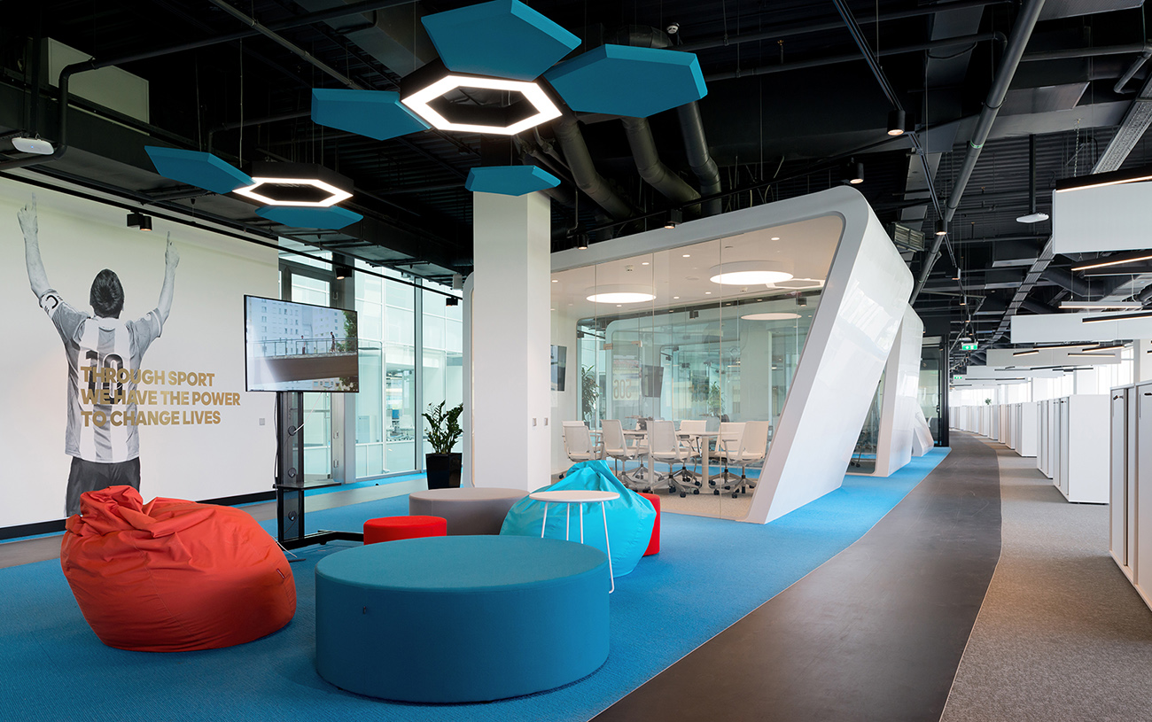 A Tour of Adidas’ Modern Moscow Office