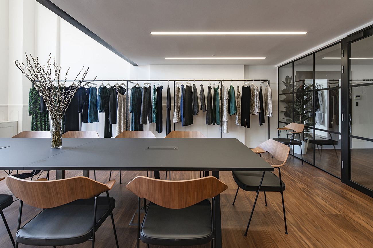 A Look Inside Whistles’ Minimalist London Office