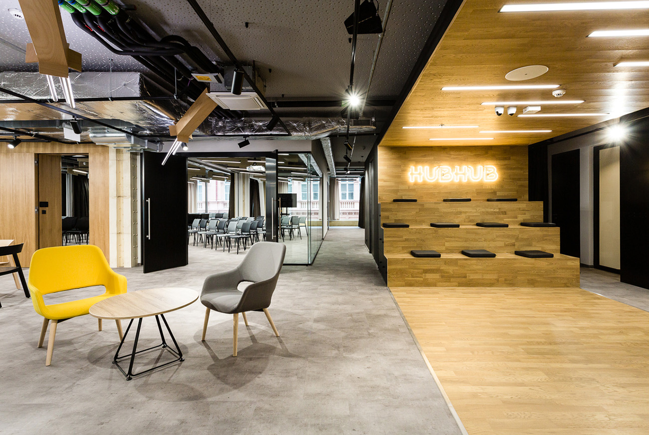 Inside HubHub’s Coworking Space in Prague – ARA