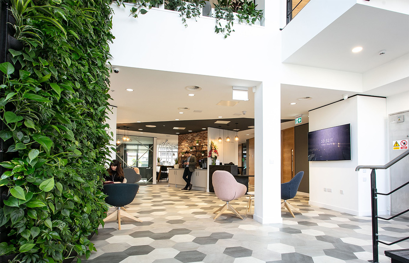 A Peek Inside Alliance Homes’ Biophilic Office in Portishead