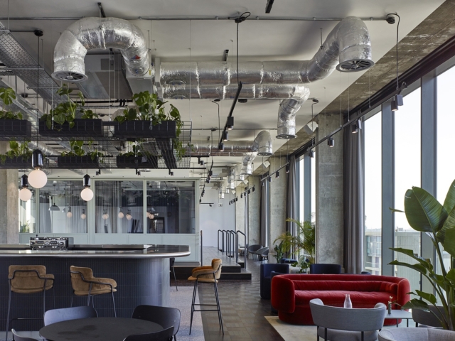 A Tour of Lyric Square Office Building in London