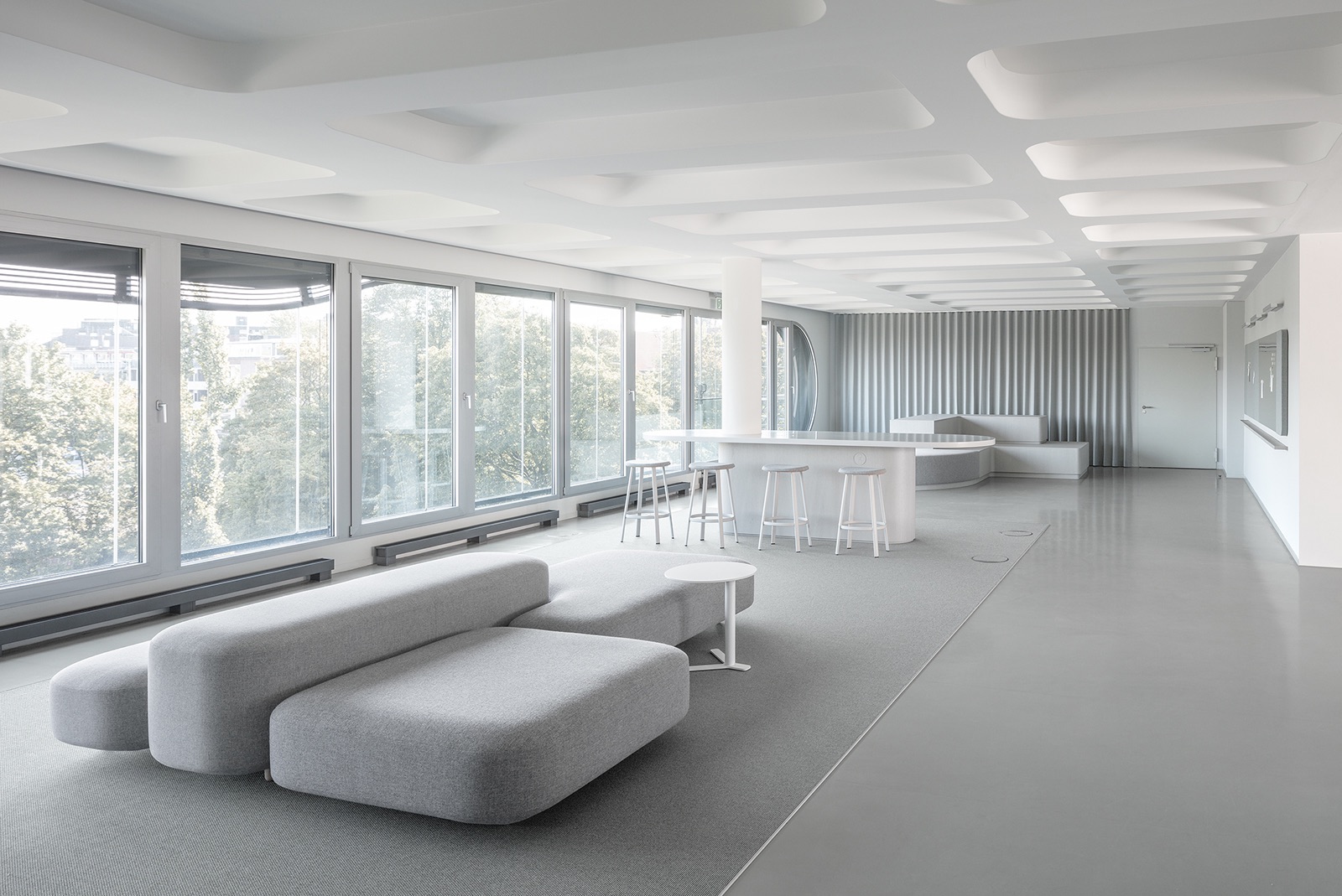 Inside The New Offices of KNSKB+ in Hamburg