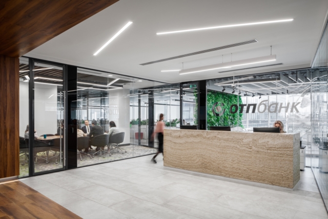 A Tour of OTP Bank’s Modern Moscow Office