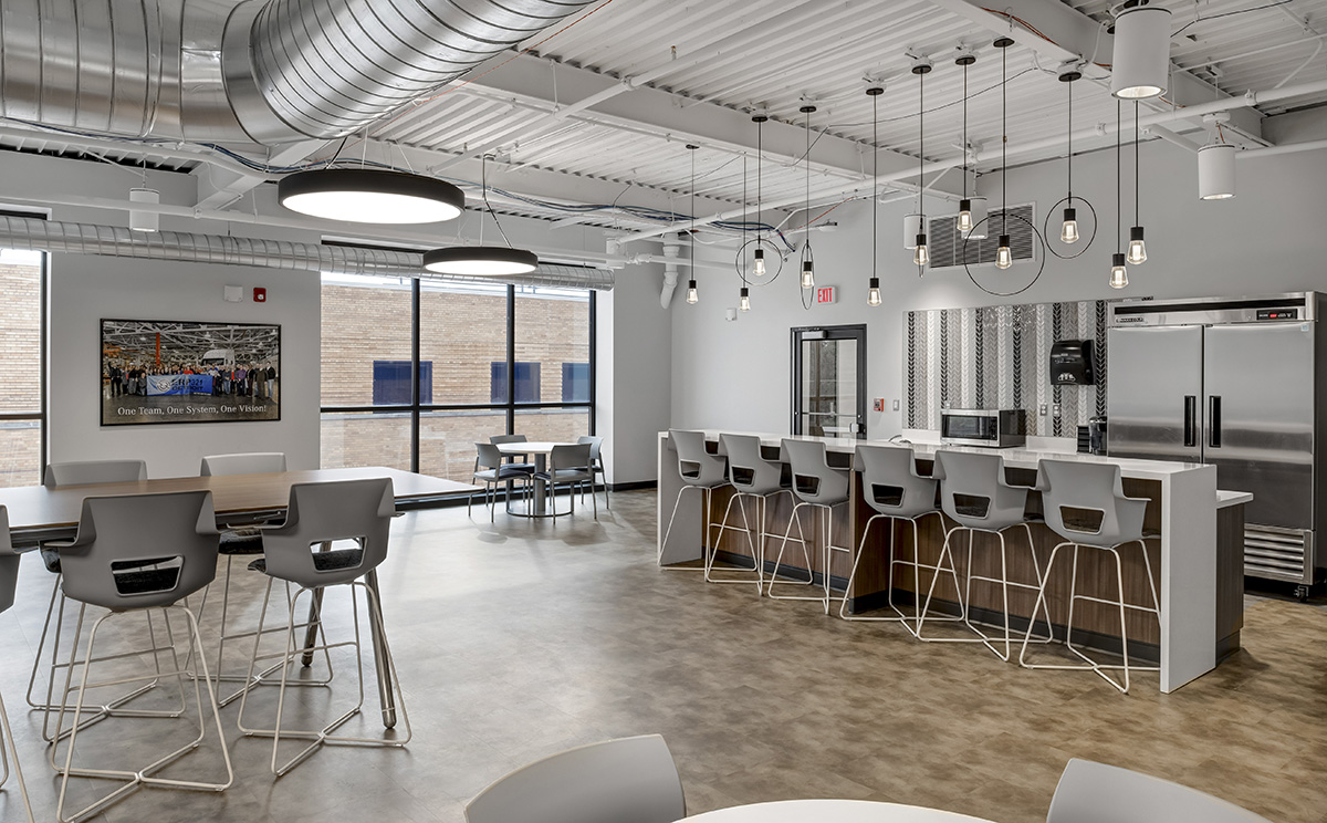 A Tour of Detroit Diesel’s Industrial-Style Office in Detroit