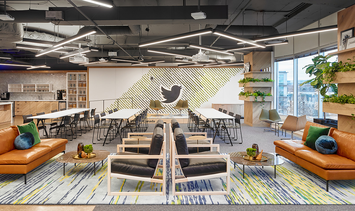 A Tour of Twitter’s Biophilic Toronto Office