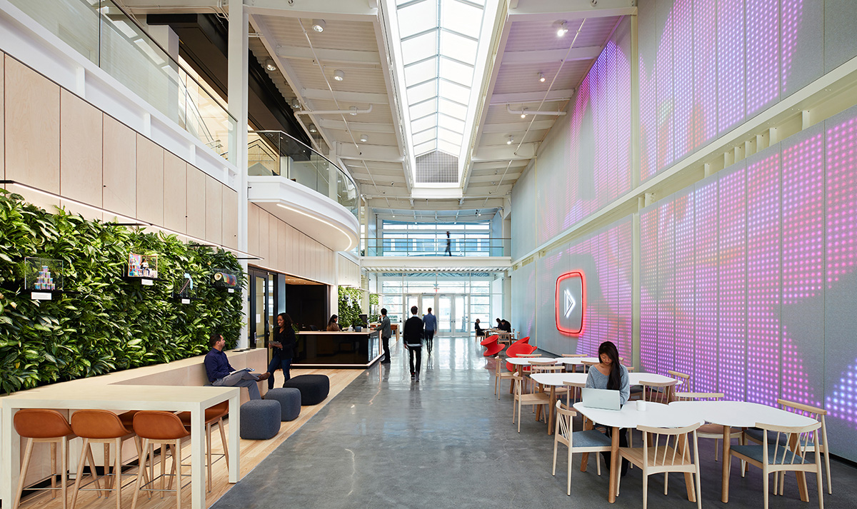 A Look Inside Youtube’s Modern San Bruno HQ